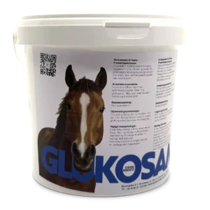 Veterinär-Glucosamin für Pferde – 1 kg Pulver Natürliche Unterstützung für Gelenke und Knorpel bei Pferden